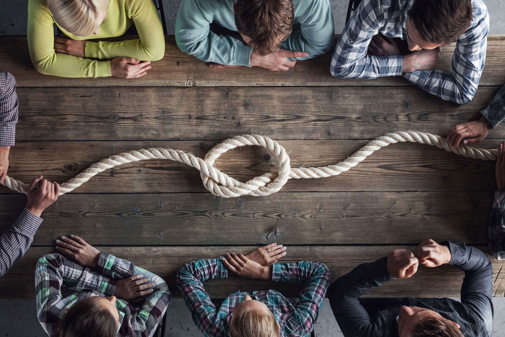 Ausbildung in Mediation bei Streit Entknoten, Titelbild
